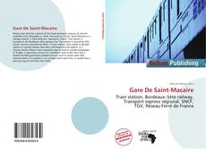 Portada del libro de Gare De Saint-Macaire