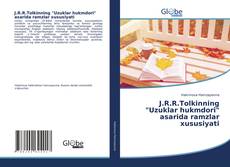 Bookcover of J.R.R.Tolkinning "Uzuklar hukmdori" asarida ramzlar xususiyati