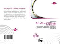 Portada del libro de Motivations of Wikipedia Contributors