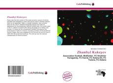 Capa do livro de Zhambyl Kukeyev 