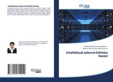 Buchcover von Intellektual axborot bilimlar bazasi