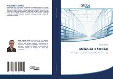 Portada del libro de Mekanika I ( Statika)