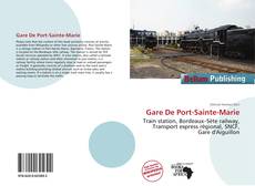 Portada del libro de Gare De Port-Sainte-Marie