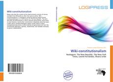 Wiki-constitutionalism kitap kapağı