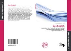 Buchcover von Des English