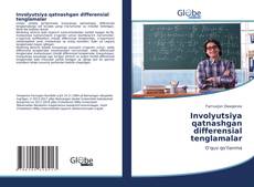 Buchcover von Involyutsiya qatnashgan differensial tenglamalar