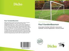 Paul VandenBoomen的封面