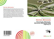 Portada del libro de Kerrick, Minnesota