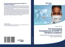 Capa do livro de The Unintended Consequences of COVID-19 Pandemic Lockdown 