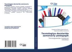 Portada del libro de Texnologiya darslarida zamonaviy pedagogik