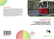 Portada del libro de Gare De Lison