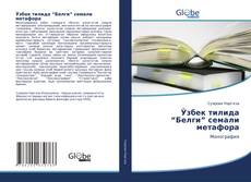 Bookcover of Ўзбек тилида “Белги” семали метафора