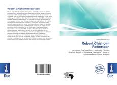 Robert Chisholm Robertson的封面