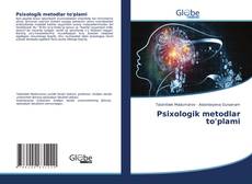 Couverture de Psixologik metodlar to'plami