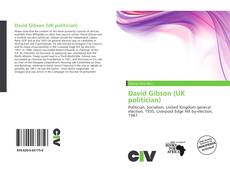 Copertina di David Gibson (UK politician)