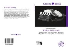 Buchcover von Walker Whiteside