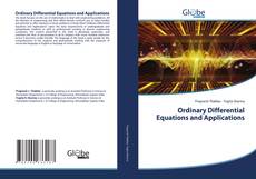 Couverture de Ordinary Differential Equations and Applications