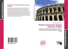 Publius Cornelius Scipio (Consul 16 BC) kitap kapağı