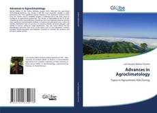 Advances in Agroclimatology的封面