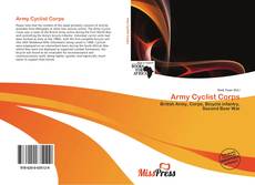 Bookcover of Army Cyclist Corps