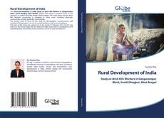 Capa do livro de Rural Development of India 
