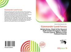 Portada del libro de Commander Land Forces