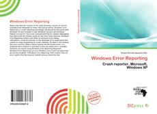 Windows Error Reporting的封面