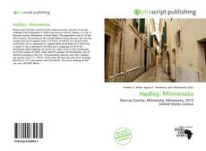 Hadley, Minnesota kitap kapağı