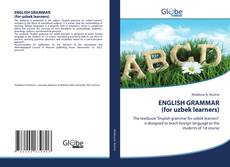 Couverture de ENGLISH GRAMMAR (for uzbek learners)