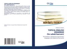 Portada del libro de TOPICAL ENGLISH GRAMMAR (for uzbek learners)
