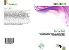 Henry Bool的封面