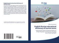 Copertina di English-Russian educational dictionary of tourism terms