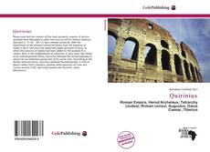 Bookcover of Quirinius