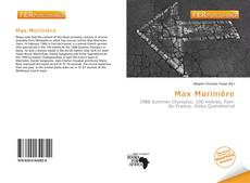 Buchcover von Max Morinière