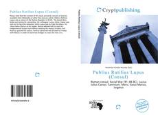 Bookcover of Publius Rutilius Lupus (Consul)