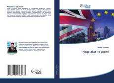 Bookcover of Maqolalar to'plami