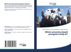 Copertina di Which university should youngsters study at?