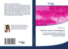 Capa do livro de Tasviriy san'at texnologiyasi 