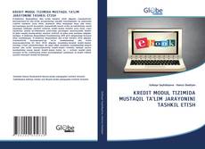 Bookcover of KREDIT MODUL TIZIMIDA MUSTAQIL TA’LIM JARAYONINI TASHKIL ETISH