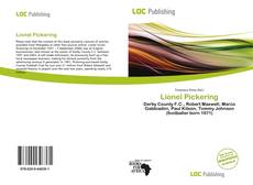 Bookcover of Lionel Pickering