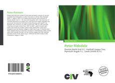 Capa do livro de Peter Ridsdale 