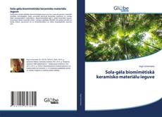 Capa do livro de Sola-gēla biomimētiskā keramisko materiālu ieguve 