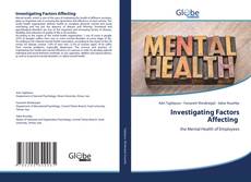 Buchcover von Investigating Factors Affecting