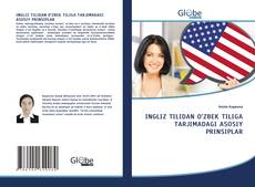 Bookcover of INGLIZ TILIDAN O‘ZBEK TILIGA TARJIMADAGI ASOSIY PRINSIPLAR