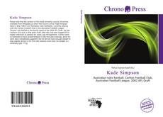 Bookcover of Kade Simpson