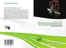 Portada del libro de Charles Knox Robinson III