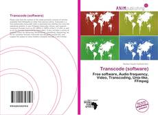 Capa do livro de Transcode (software) 