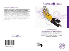 Buchcover von Alyaksandr Baranaw