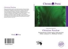 Buchcover von Christian Purslow