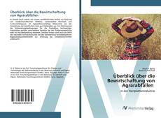 Copertina di Überblick über die Bewirtschaftung von Agrarabfällen